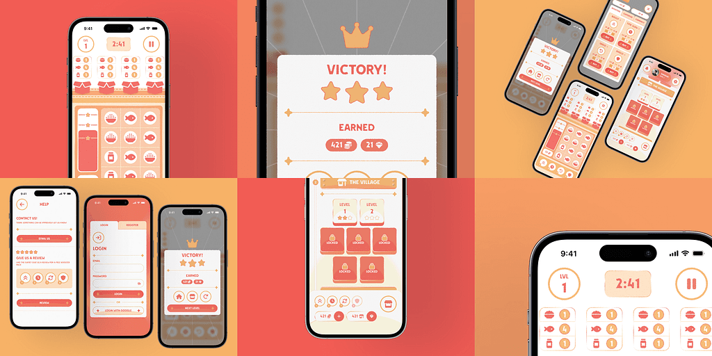 PACK! mobile game overview visual